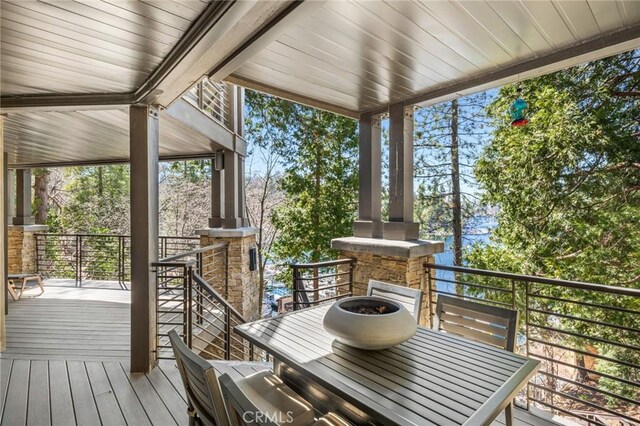 496 N State Highway 173, Lake Arrowhead, CA 92352 - view of sunroom / solarium