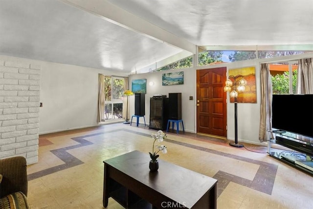 1768 Wright St, Pomona, CA 91766 - living room with baseboards and tile patterned floors
