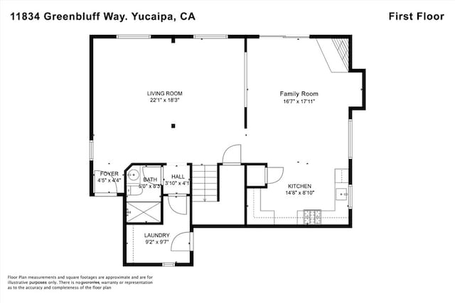 11834 Greenbluff Way, Yucaipa, CA 92399 - room layout