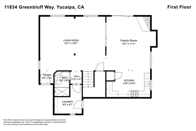 11834 Greenbluff Way, Yucaipa, CA 92399 - view of home floor plan