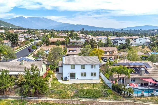 11834 Greenbluff Way, Yucaipa, CA 92399 - aerial perspective of suburban area featuring mountains