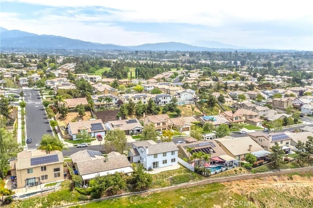 11834 Greenbluff Way, Yucaipa, CA 92399 - aerial perspective of suburban area featuring mountains