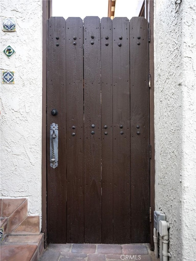 view of gate