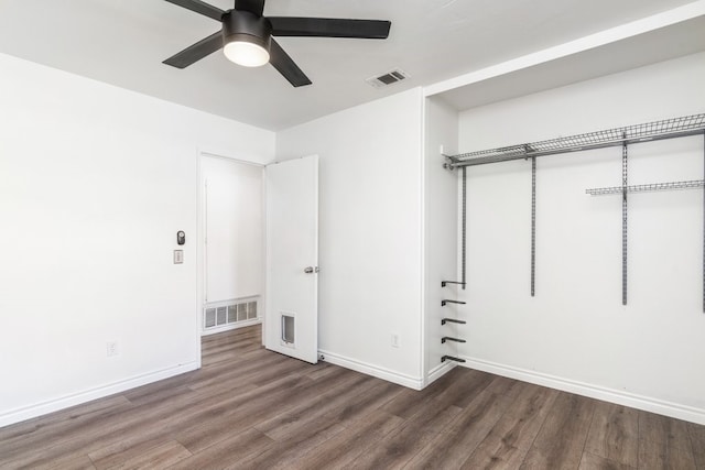 39203 Foxglove Cir, Murrieta, CA 92563 - unfurnished bedroom featuring visible vents, baseboards, and wood finished floors
