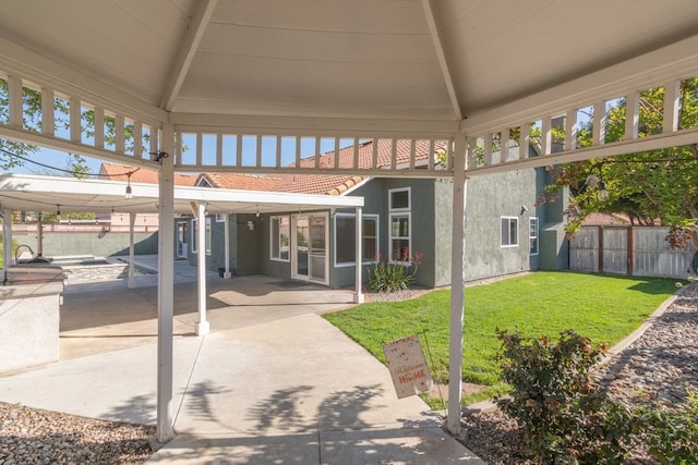 39203 Foxglove Cir, Murrieta, CA 92563 - view of patio / terrace featuring fence