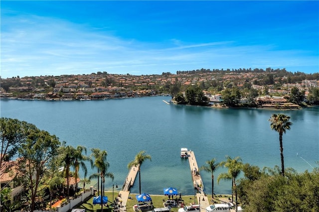 property view of water
