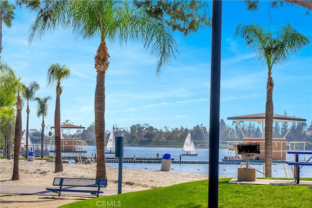 property view of water