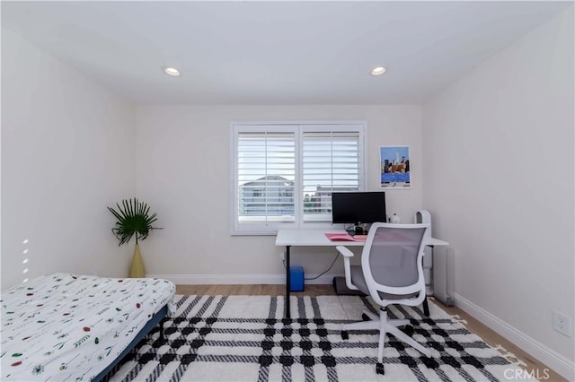 30358 Via Rivera, Rancho Palos Verdes, CA 90275 - bedroom featuring wood finished floors, baseboards, and recessed lighting