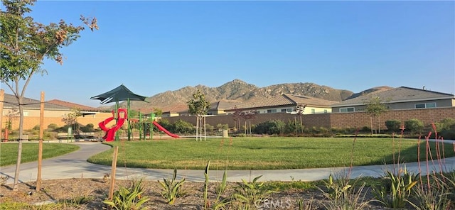 19427 Seeding Palace Cir, Riverside, CA 92507 - communal playground featuring a mountain view