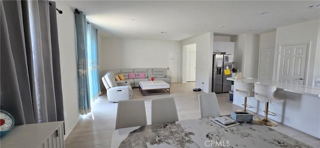 19427 Seeding Palace Cir, Riverside, CA 92507 - dining room featuring light wood-type flooring