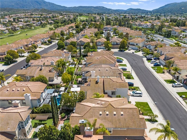 45422 Camino Monzon, Temecula, CA 92592 - aerial view of residential area featuring a mountain backdrop