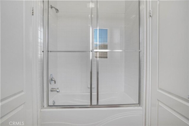 28514 High Ridge Dr, Saugus, CA 91390 - bathroom with shower / bath combination with glass door