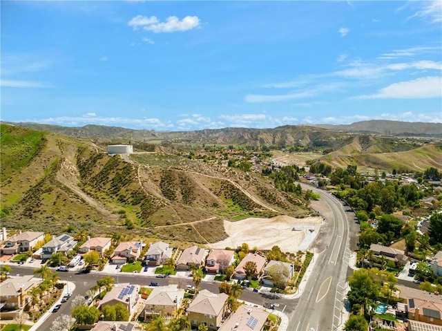 28514 High Ridge Dr, Saugus, CA 91390 - birds eye view of property featuring a residential view and a mountain view