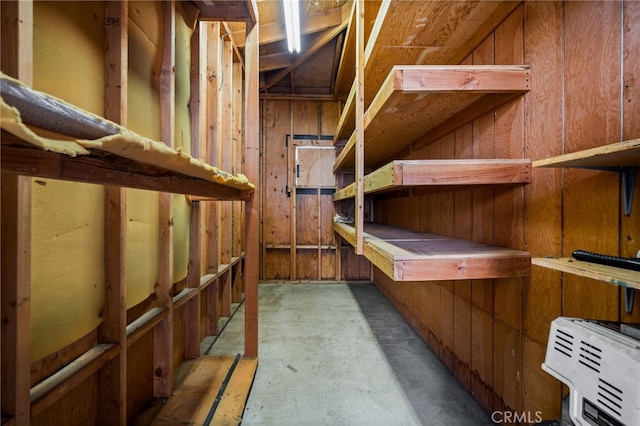 view of storage