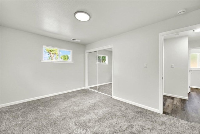 217 N Sacramento, Willows, CA 95988 - unfurnished bedroom with multiple windows, baseboards, and a closet