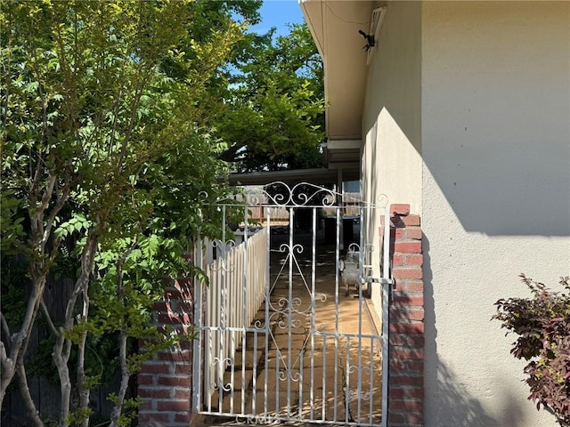view of gate