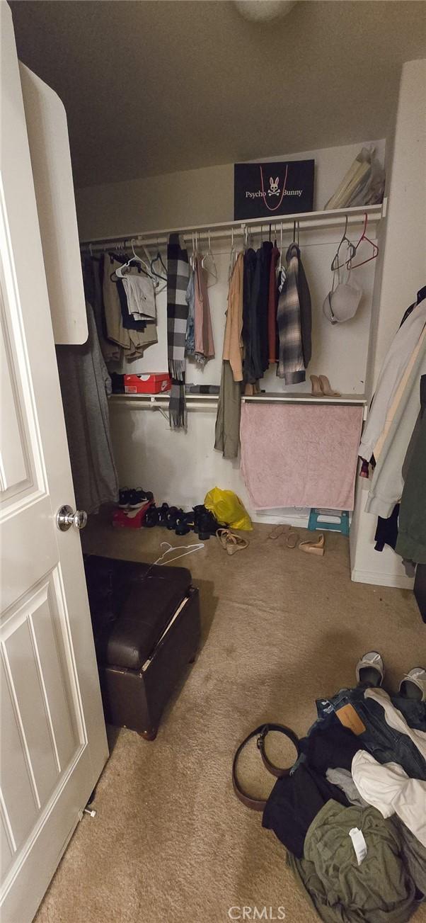 37280 Parkway Dr, Beaumont, CA 92223 - spacious closet with carpet flooring