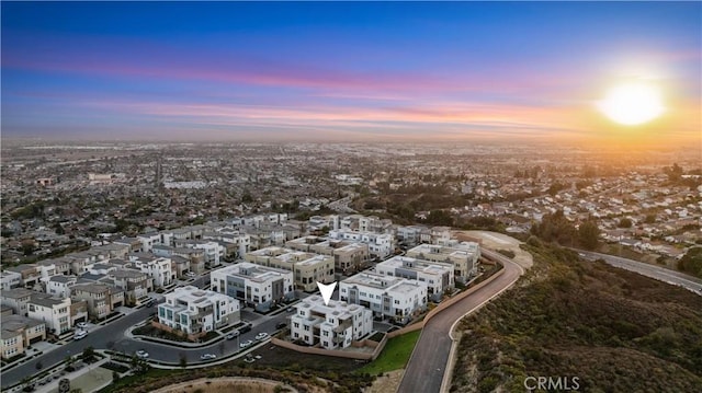 drone / aerial view