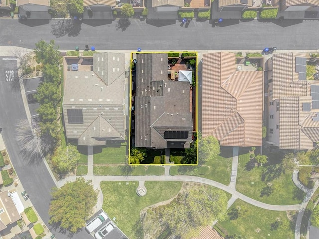 5384 Palestrina Way, Fontana, CA 92336 - drone / aerial view with a residential view