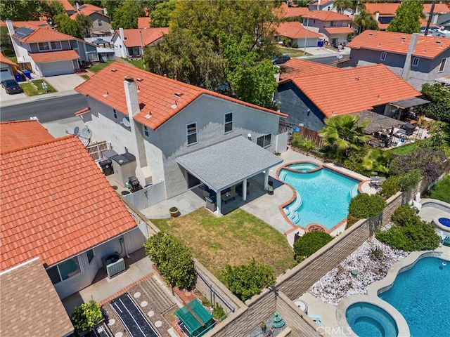 27884 Beacon St, Castaic, CA 91384 - birds eye view of property with a residential view
