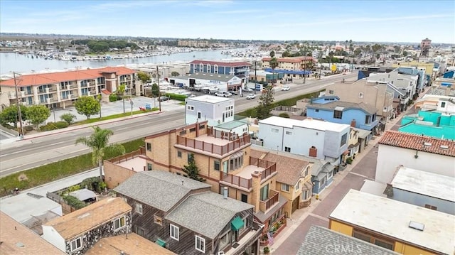 57 B Surfside Ave, Surfside, CA 90743 - birds eye view of property featuring a water view