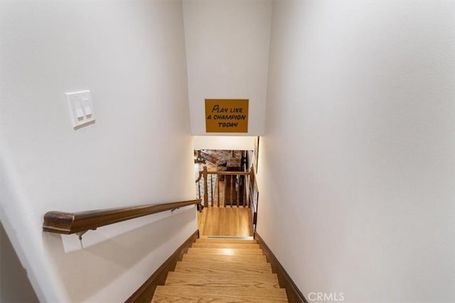 57 B Surfside Ave, Surfside, CA 90743 - stairs with wood finished floors