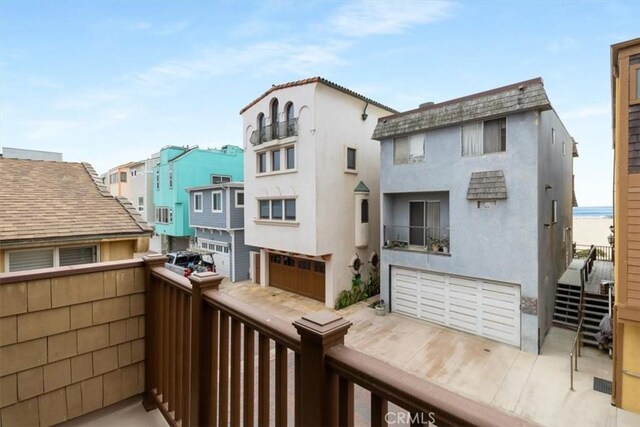 57 B Surfside Ave, Surfside, CA 90743 - balcony with a residential view