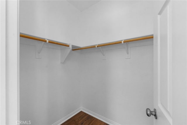 17245 Eagle Canyon Pl, San Diego, CA 92127 - spacious closet with dark wood finished floors
