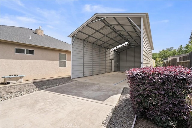 2327 Via Calle Ct, Durham, CA 95938 - exterior space featuring a detached carport and driveway