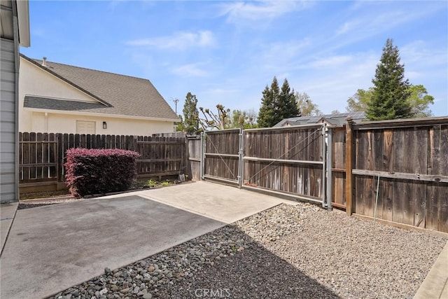 2327 Via Calle Ct, Durham, CA 95938 - view of patio with fence and a gate