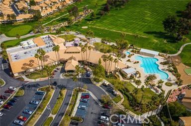883 Riviera Ave, Banning, CA 92220 - aerial view of property and surrounding area featuring a pool