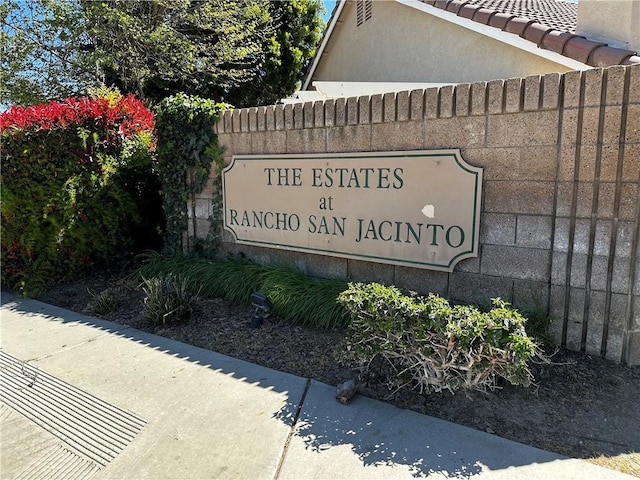 750 Diamante, San Jacinto, CA 92583 - view of community / neighborhood sign