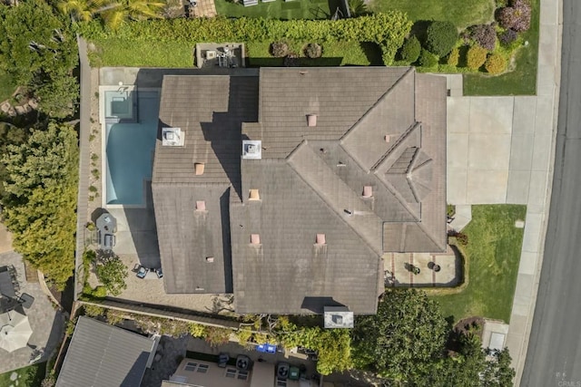 aerial view of property's location