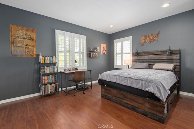 16550 Catalonia Dr, Riverside, CA 92504 - bedroom with wood finished floors, baseboards, and recessed lighting