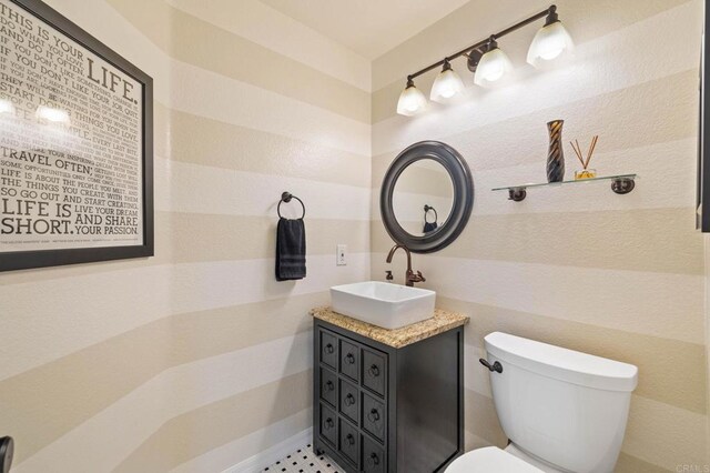 1024 Cottage Way, Encinitas, CA 92024 - bathroom featuring toilet and vanity