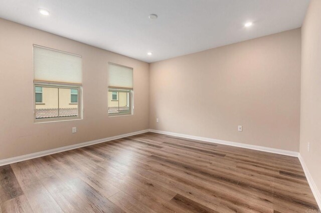 1771 Laurelwood Way, Oceanside, CA 92056 - spare room featuring wood finished floors and recessed lighting