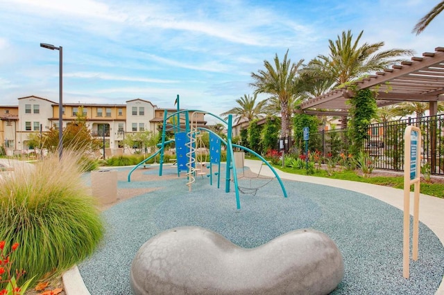 1771 Laurelwood Way, Oceanside, CA 92056 - community jungle gym with a pergola