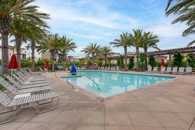 1771 Laurelwood Way, Oceanside, CA 92056 - community pool featuring a patio and a pergola