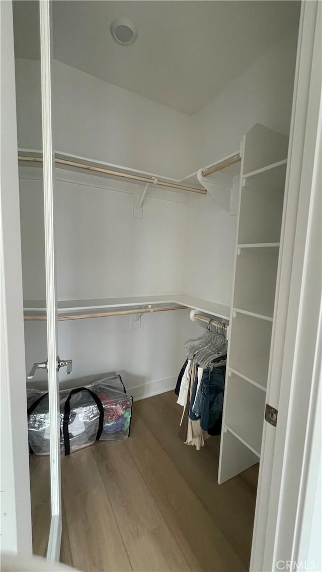 230 Sora, Irvine, CA 92618 - spacious closet with wood finished floors