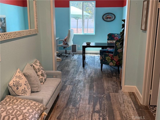 25279 Spur Branch Pl, Menifee, CA 92584 - office space with wood-type flooring and baseboards