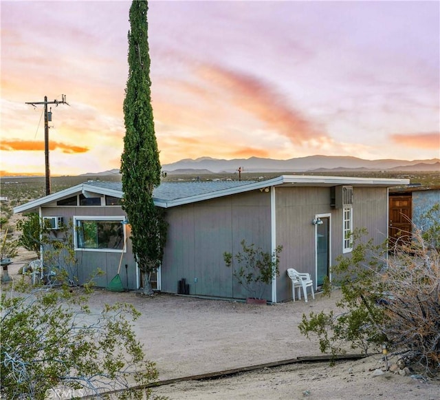 63854 Orion Rd, Joshua Tree, CA 92252 - view of front of house featuring a mountain view