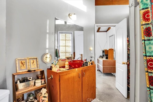 63854 Orion Rd, Joshua Tree, CA 92252 - interior space with light colored carpet
