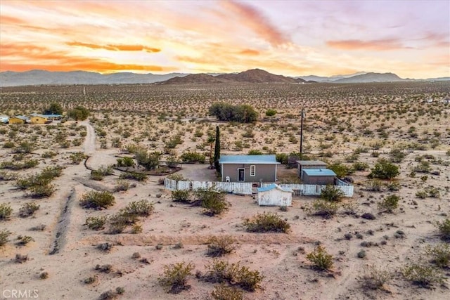 63854 Orion Rd, Joshua Tree, CA 92252 - view of mountain background with a desert landscape and rural landscape