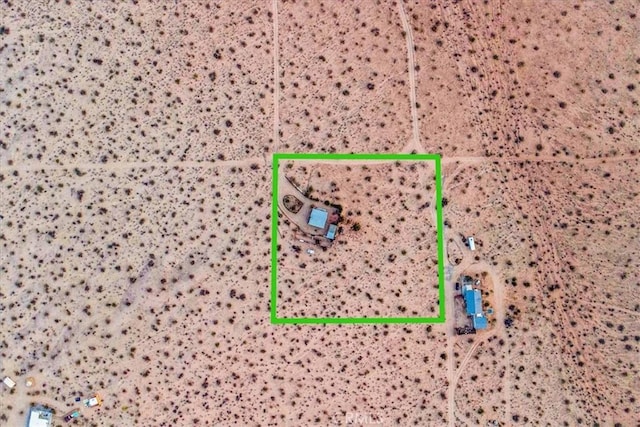 63854 Orion Rd, Joshua Tree, CA 92252 - view of property location featuring property parcel outlined