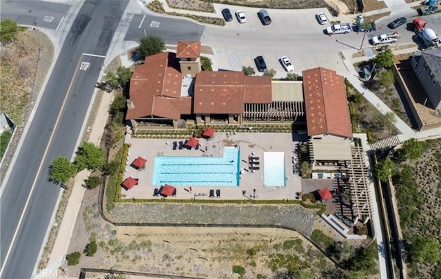 drone / aerial view