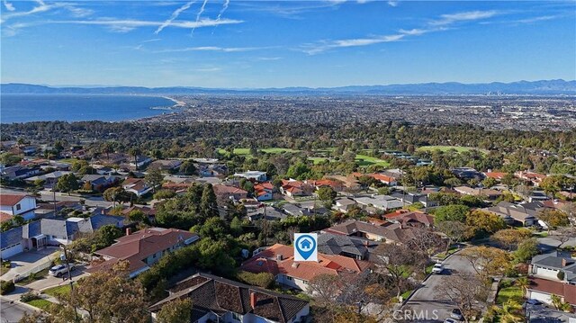 26235 Birchfield Ave, Rancho Palos Verdes, CA 90275 - aerial view of residential area with a mountainous background