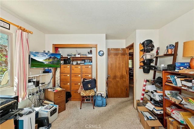 view of storage room