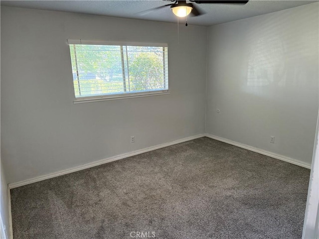 500 Sherri Way, Turlock, CA 95382 - spare room with a ceiling fan, carpet flooring, and baseboards
