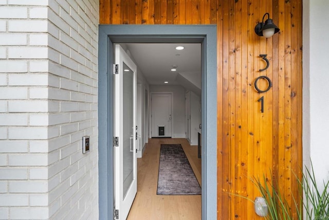 view of property entrance