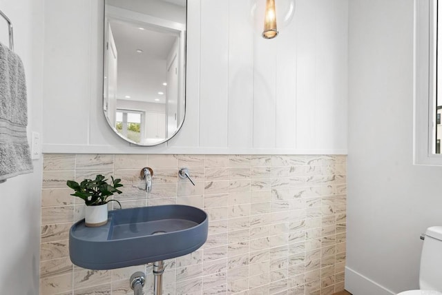 half bath with toilet